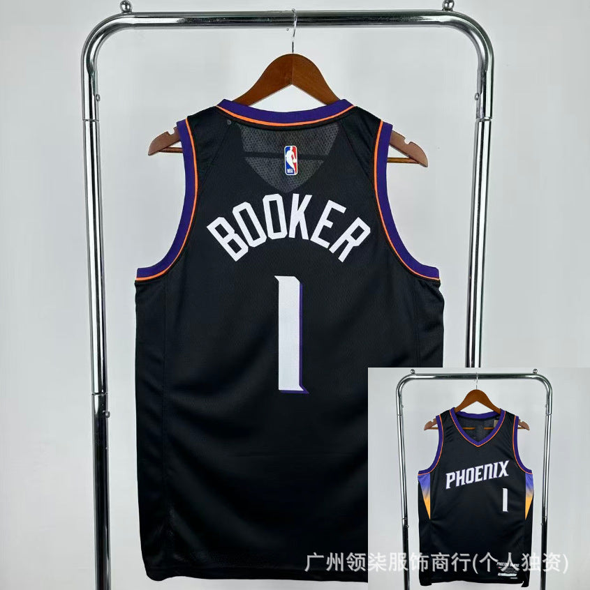 Nuevas camisetas populares de baloncesto: camisetas al por mayor prensadas en caliente para los Lakers, Cavaliers, 76ers, Bulls, Clippers, Warriors, Curry, James y Harden