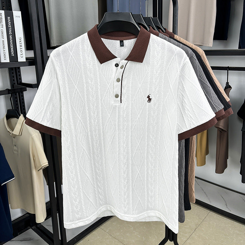 Jersey Bordado Jacquard Hombre - Estilo Elegante