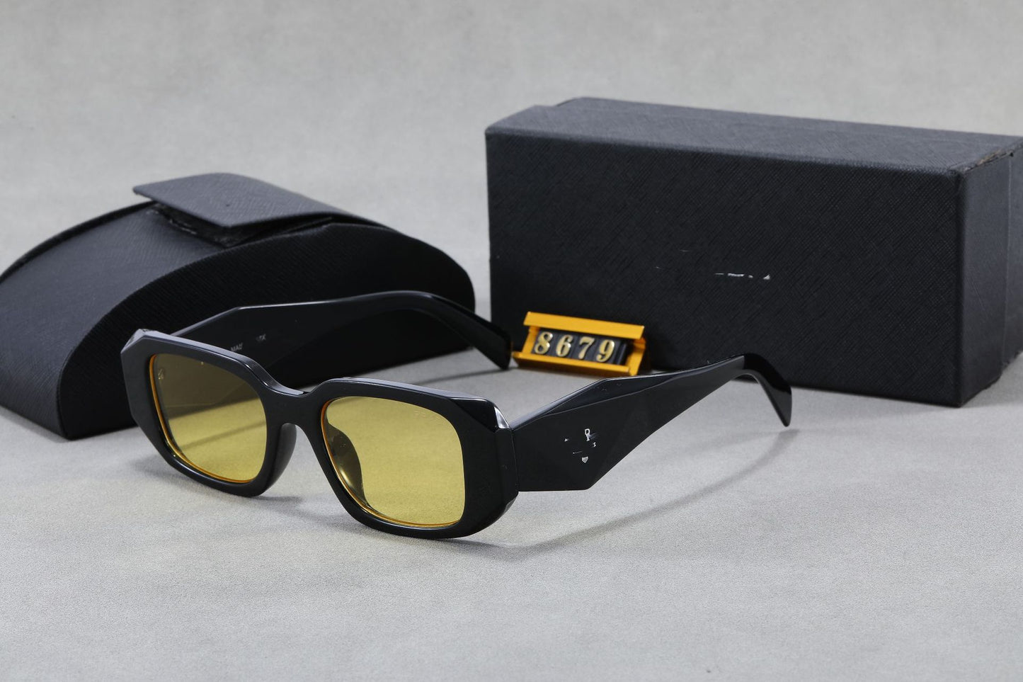 Gafas de sol P Family para mujeres e influencers Xiaohongshu, estilos de moda europeos y americanos, gafas de sol personalizadas de bloque irregular para hombres y mujeres
