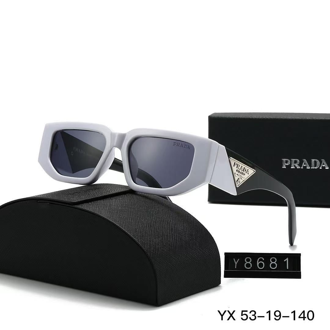 2025 comercio exterior nuevas gafas de sol Pujia moda masculina y temperamento versátil gafas de sol para hombres y mujeres gafas de protección UV