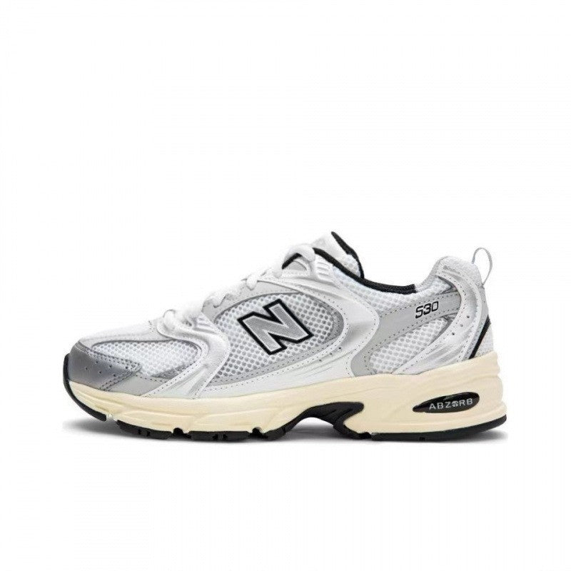 Zapatillas transfronterizas N530 2025, zapatillas de correr para pareja de hombre y mujer, zapatillas retro de moda para padre, suelas clásicas de plataforma