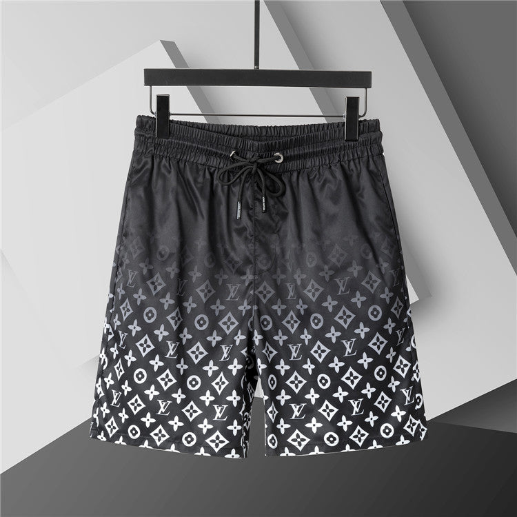 Pantalones Cortos Playa Unisex Letras Secado Rápido | Moda 2025