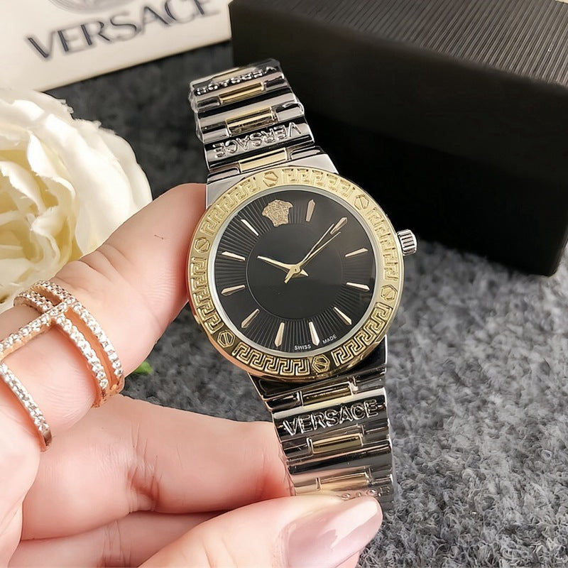 moda y reloj subcarátil personalizado versátil, exquisito reloj de diamantes para mujer, reloj de cuarzo impermeable