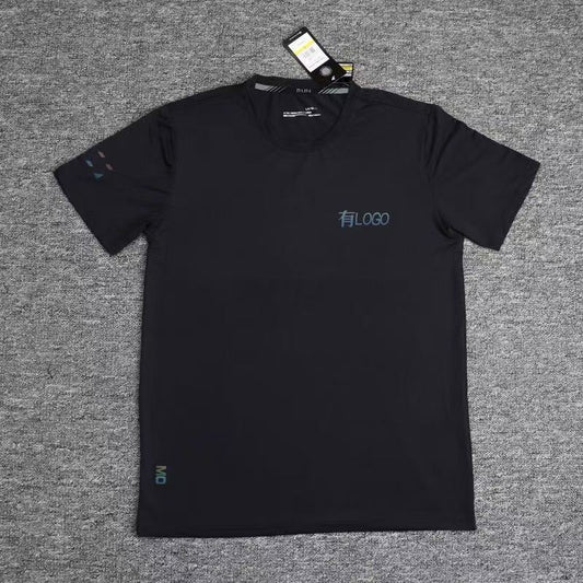 Camiseta Seda de Hielo Hombre | Manga Corta Secado Rápido Verano