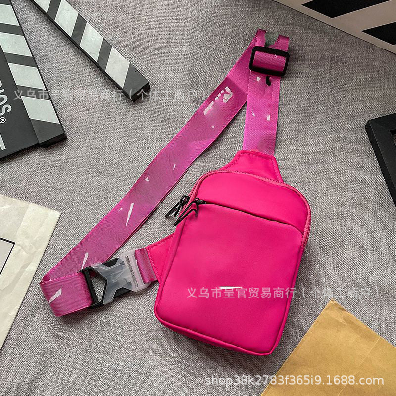Bolsas deportivas de moda y modernas, bolsas de exterior súper chulas para hombres y mujeres, bolsas de un solo hombro, impermeables
