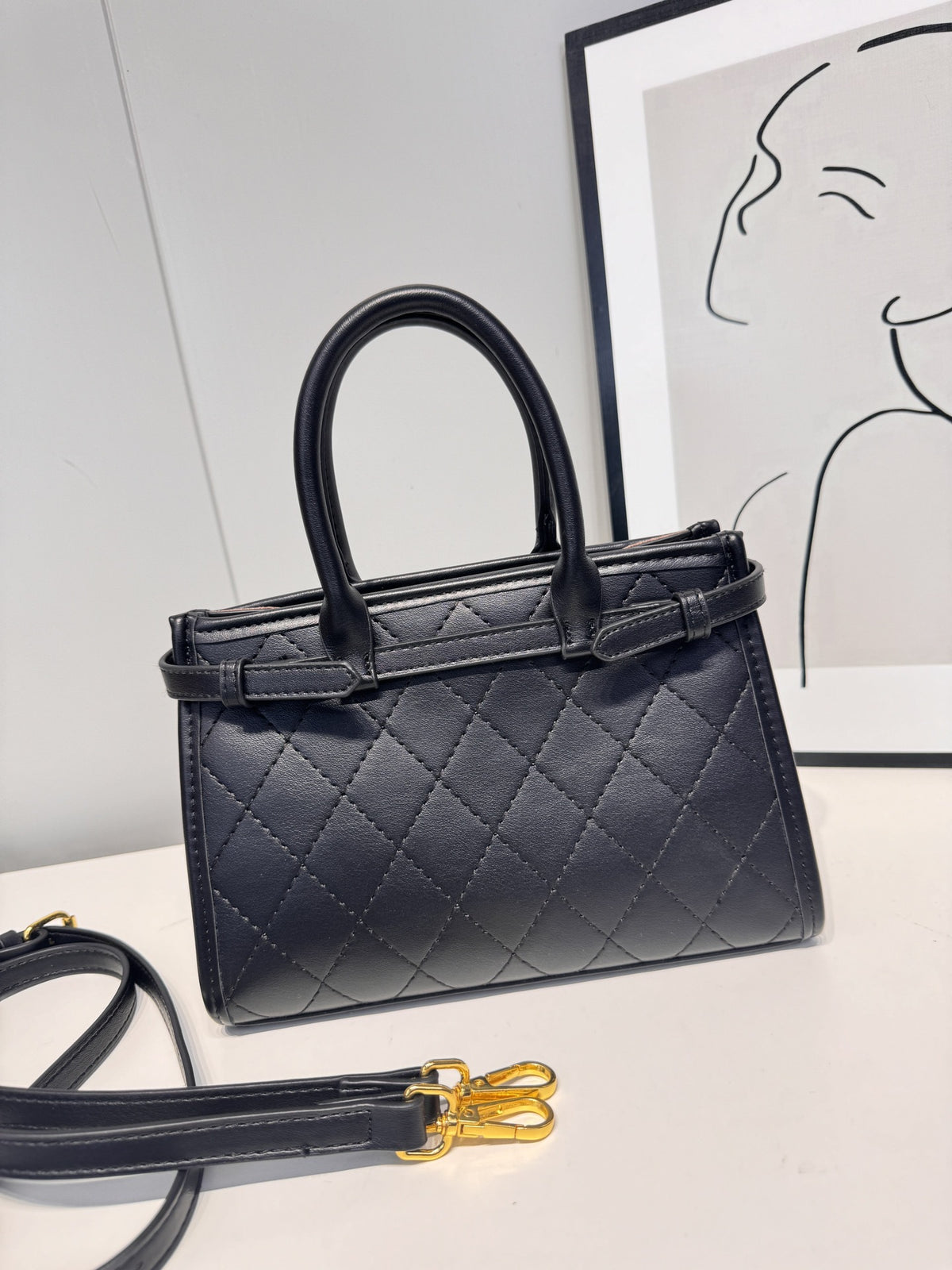Women's Vintage Crossbody Bag | Quilted Underarm Autumn Fashion Premium | No Box