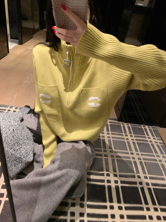 Jersey Mujer CHA | Doble C Bordada