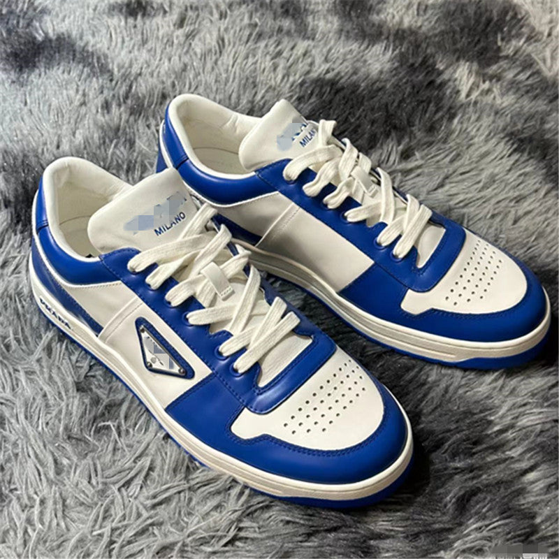 European Station 2025 zapatillas de hombre de alta gama con bloqueo de color transfronterizo, zapatillas informales de moda, zapatillas blancas transpirables, zapatillas clásicas de hombre