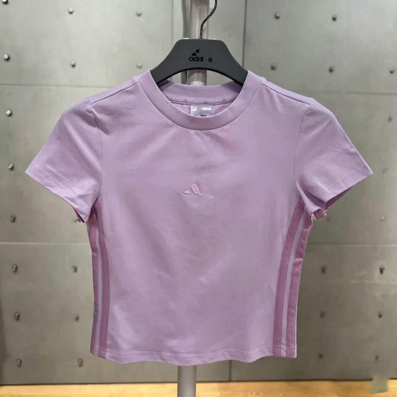 Camiseta Adidas Deportiva Mujer Tres Tiras Verano