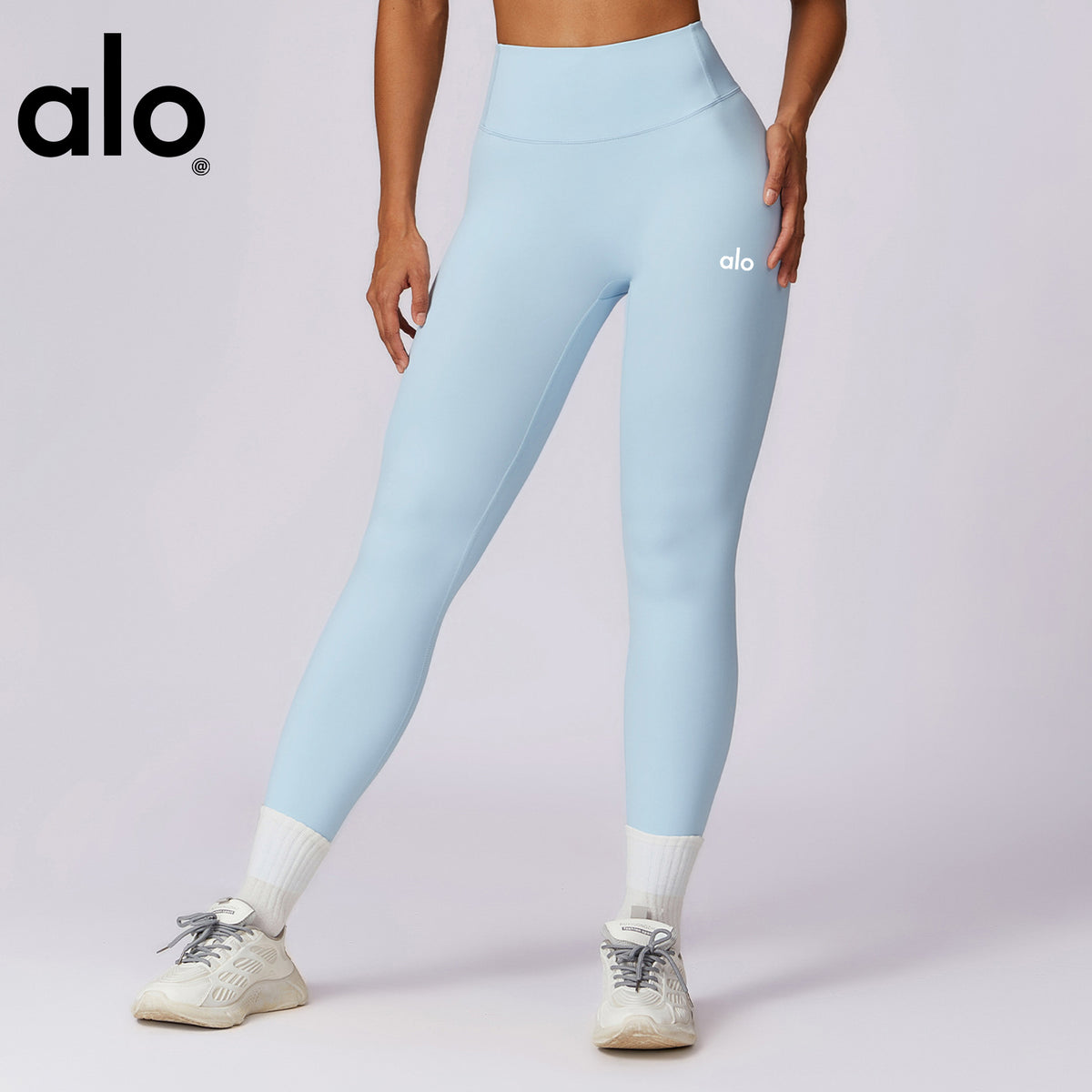Pantalón Yoga Mujer AL | Talle Alto Y Color Liso