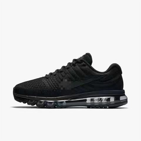 Putian Air Max 2017 zapatillas de correr con cojín de aire de palma con malla transpirable, antideslizante, con cordones deportivos de entrenamiento para correr