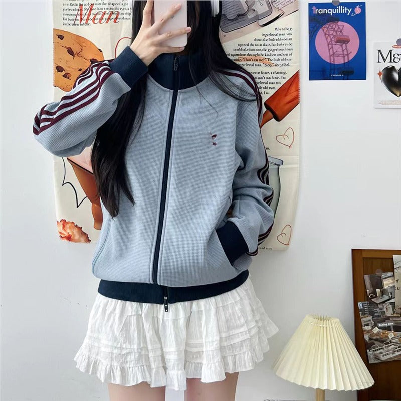 Veste cardigan vintage AD | Brodé et unisexe