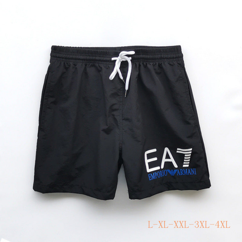 Pantalones cortos deportivos casual para hombres, verano juvenil sueltos, transpirables, de moda, running, fitness, playa, aguas termales, playa de secado rápido
