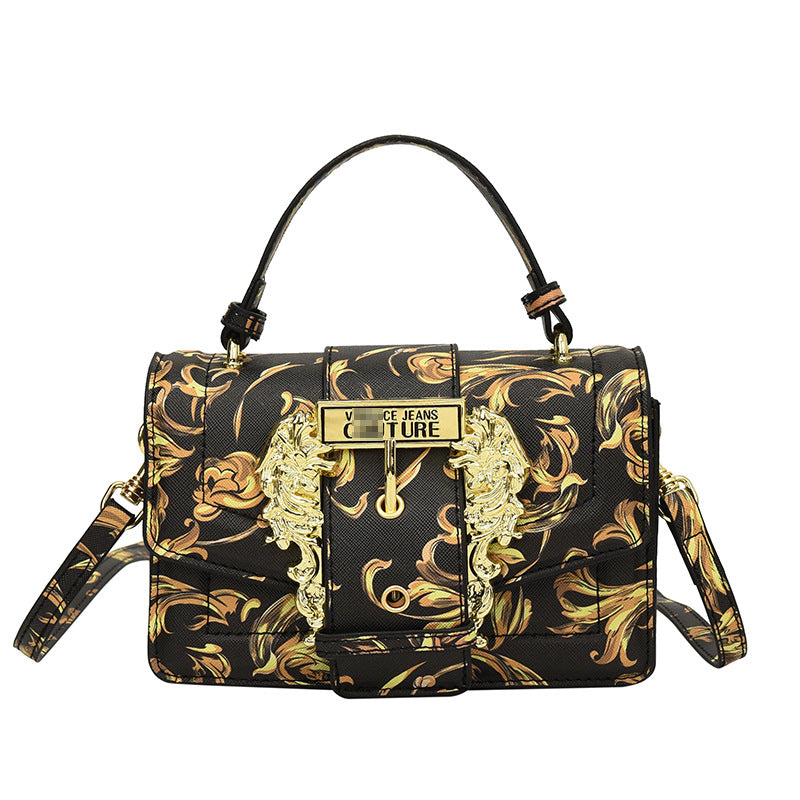 Un bolso de bolso pequeño de estilo bosque único y de nicho, la nueva tendencia para mujer, versátil y de alta gama, es popular este año
