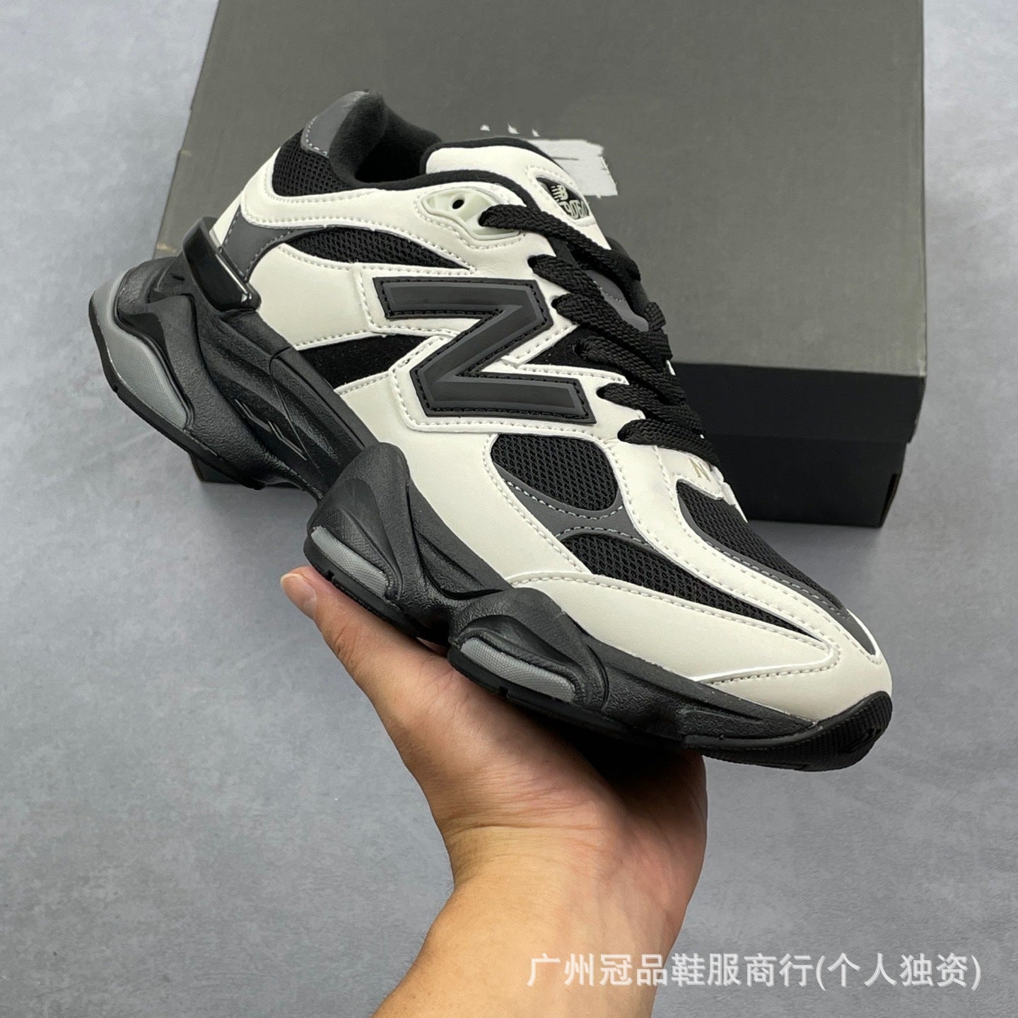 Putian NB9060 Millennium Millennium Elephant Hoof Zapatillas de correr de malla baja y de caña baja para hombre y mujer para zapatillas de papá