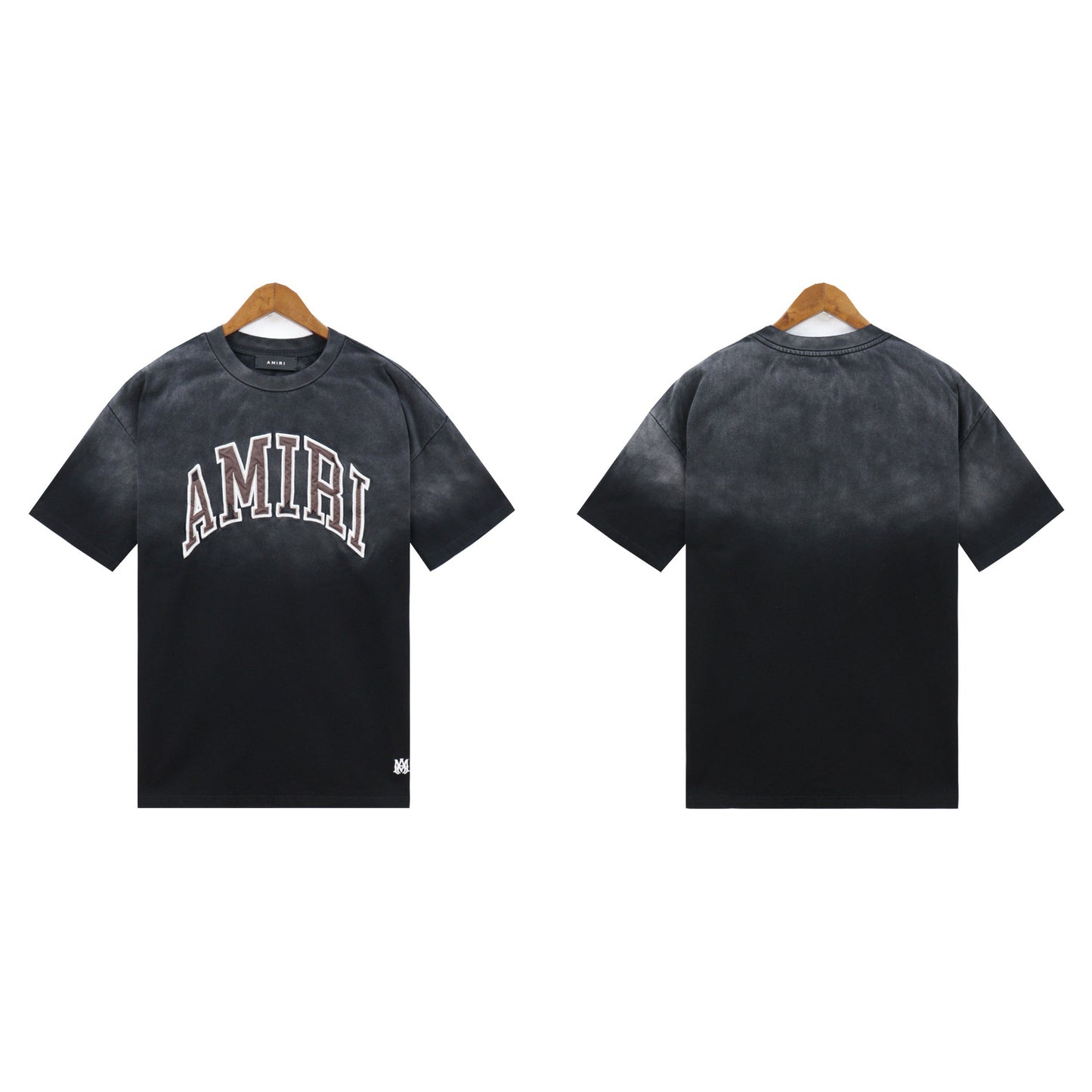 2024 Verano 2024 AM1R1 ICON Letter Totem Letter Totem Pattern Coconut Tree T-shirt Unisex