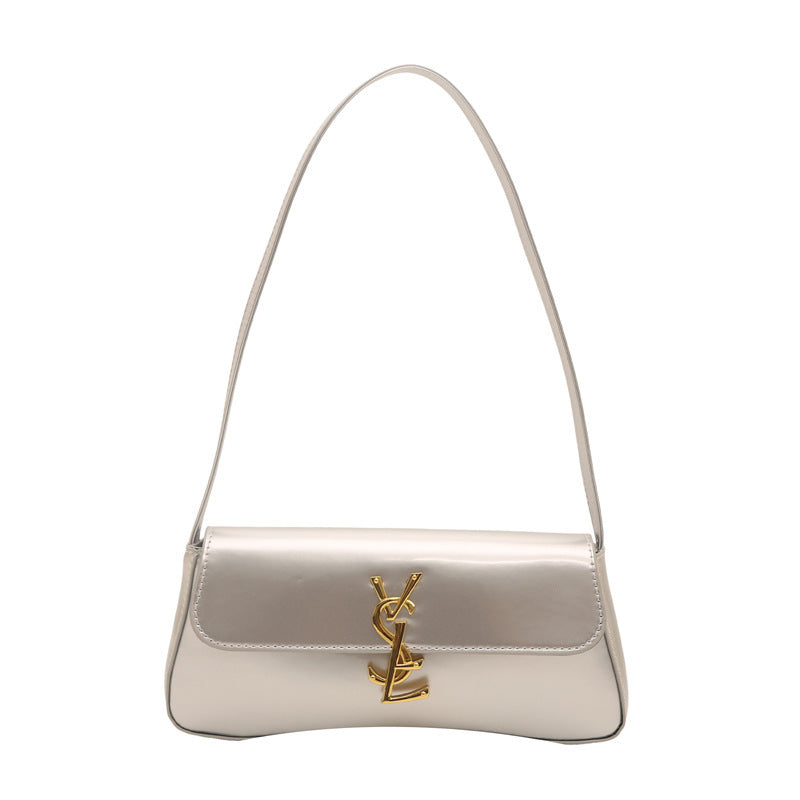 YSL レディース スモールバッグ | スクエア型 テクスチャードデザイン | 箱なし