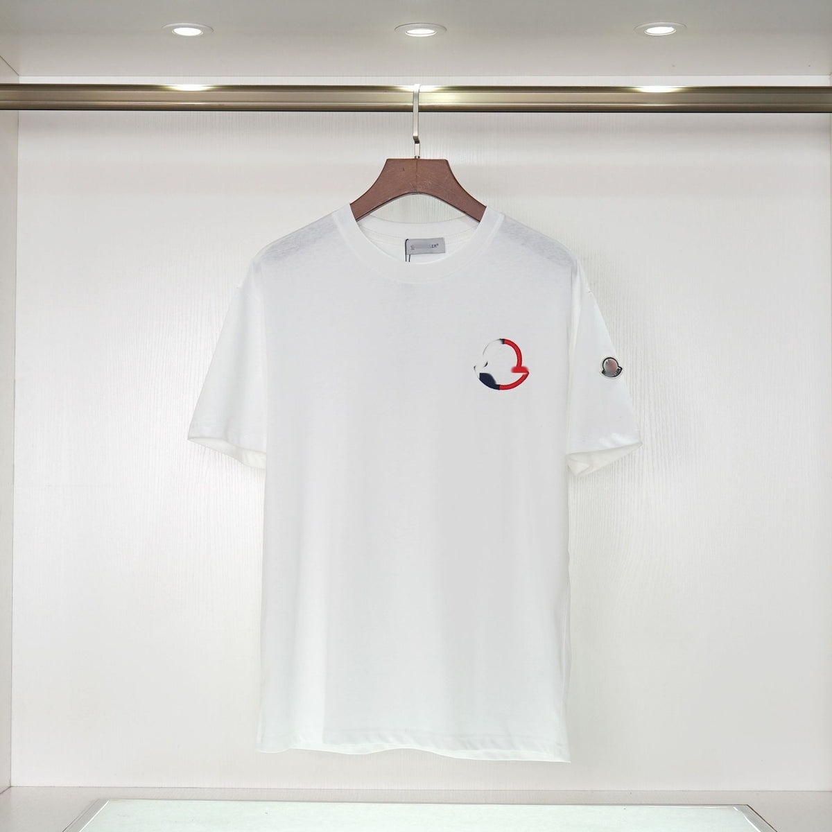 Camiseta Bordada Hombre MON | Cuello Redondo