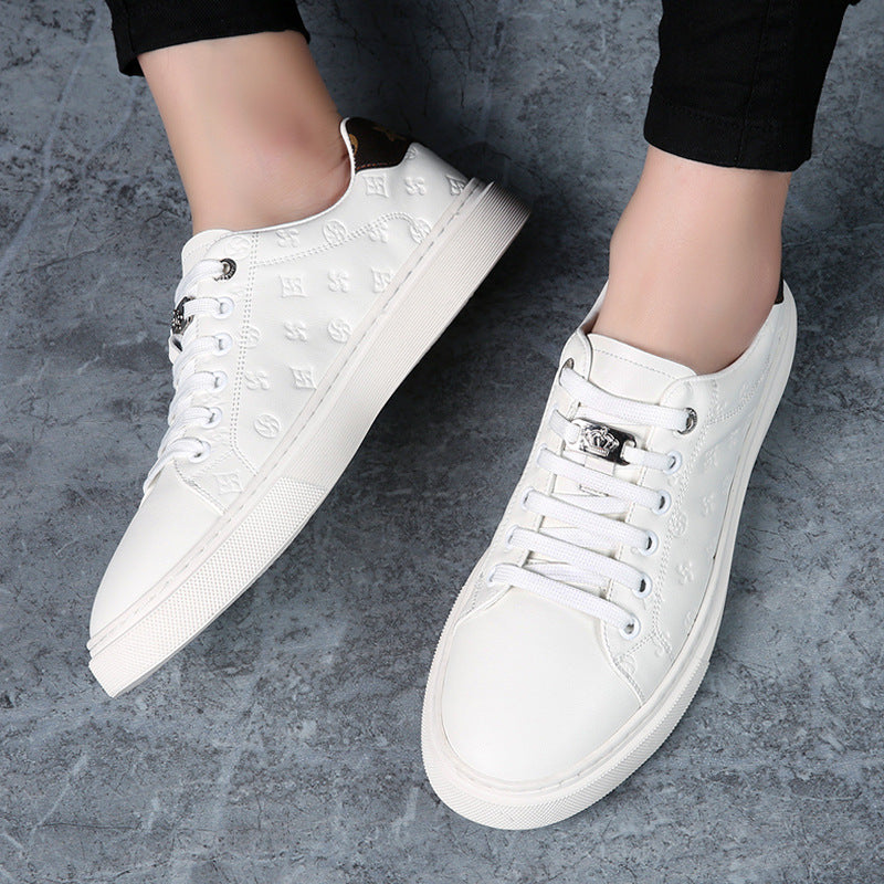 Fabricante, nueva tendencia, zapatos casuales coreanos, zapatos de hombre para hombres, deportes transpirables de verano, zapatos blancos casuales para hombres, zapatos de tabla.