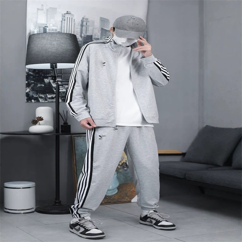 Three-Stripe Tracksuit | Set A | Luxury Markt