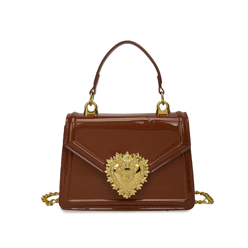 Borsa a tracolla DG | Piccola e stile vintage | Senza scatola