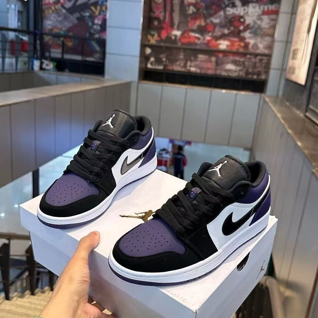 AJ1 Putian Sneakers | White and Grey