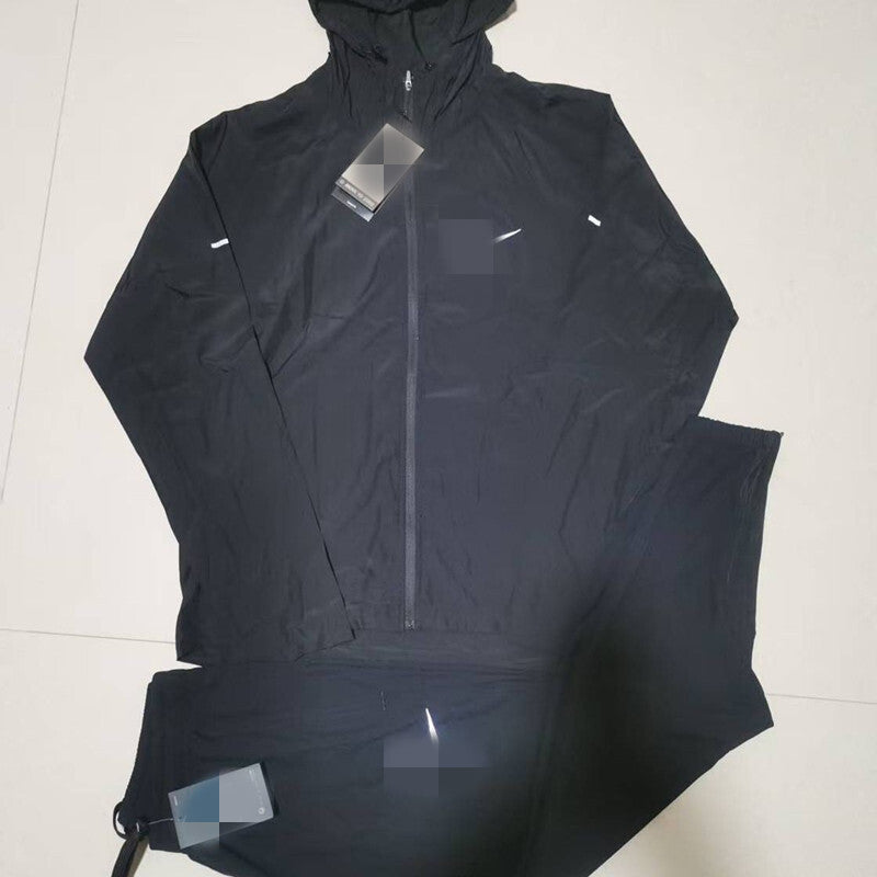 Ribbed knit matching set, quick-dry DD4747+4834, cross-border foreign trade, wholesale leisure windproof sportswear purchase