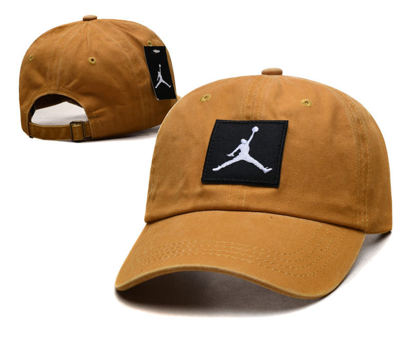 Unisex Flat Brim Leather Baseball Cap | Casual Outdoor Fashion