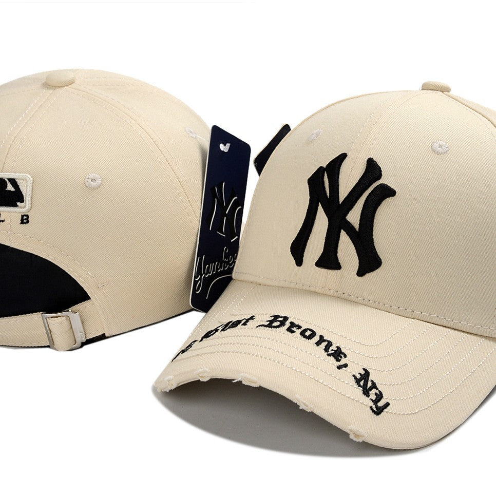 Unisex NY Cap | Baseball und gebogener Schirm