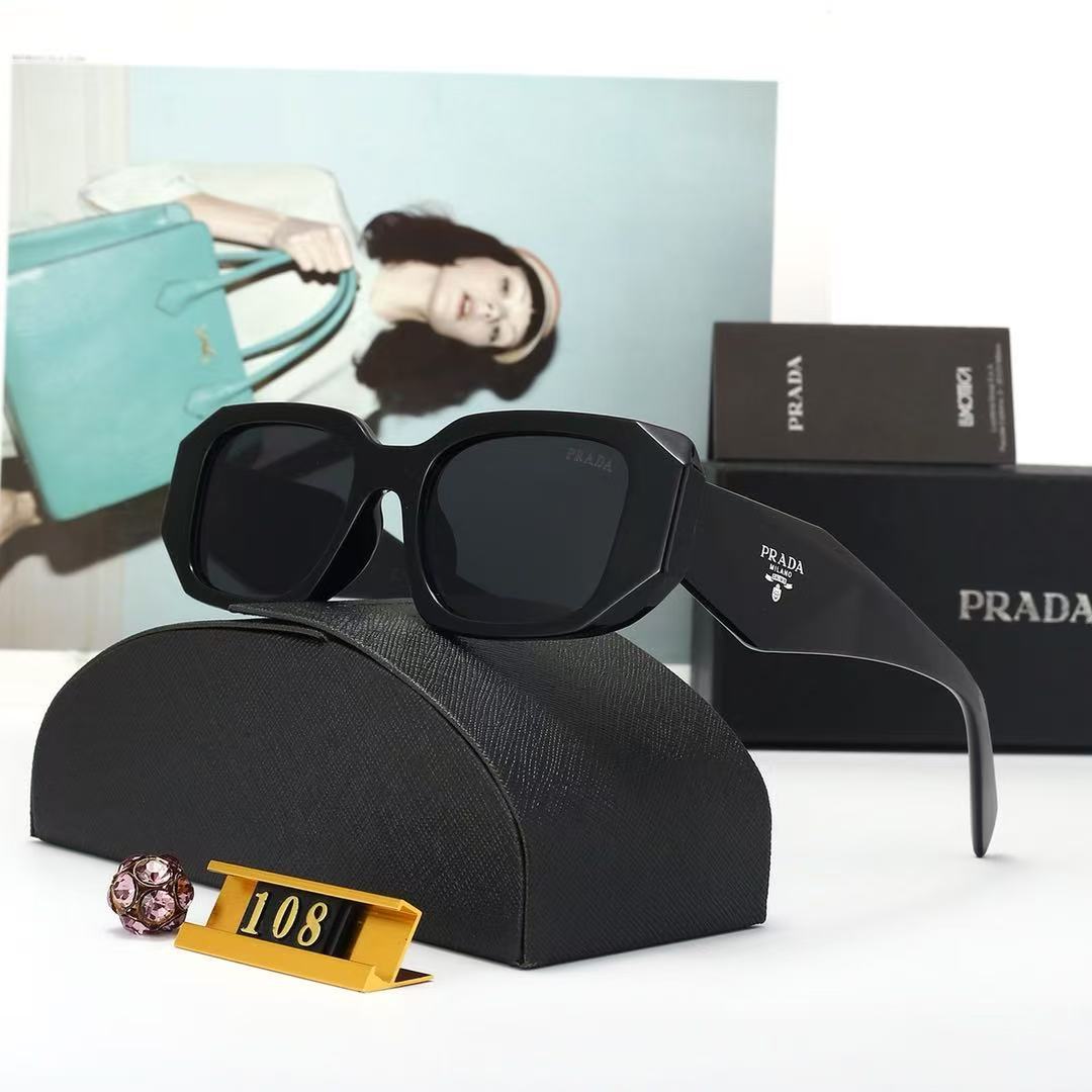 Sonnenbrille Familie P 17W kleiner polygonaler Rahmen | Damen UV400