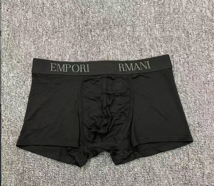 Comercio exterior, marca de moda de moda, ropa interior modal para hombre, bóxers
