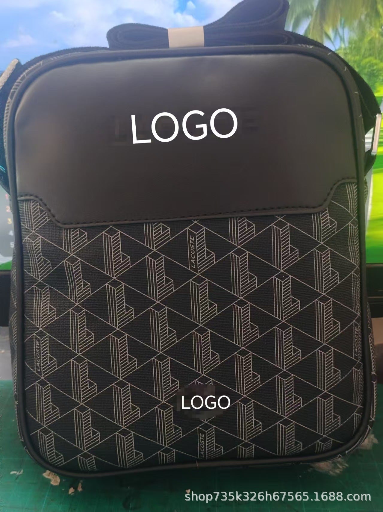 Moda transfronteriza de comercio exterior con bolso de un solo hombro, bandolera, bolso E-Yu nuevo para hombres, mochila casual para hombres, sencilla y casual