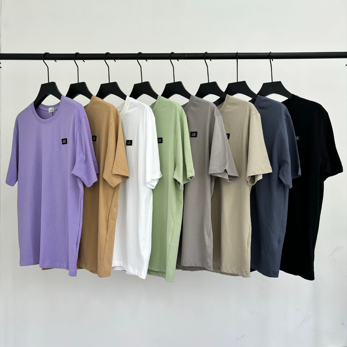 Maglietta Uomo in Puro Cotone | Ricamo Casual Maniche Corte