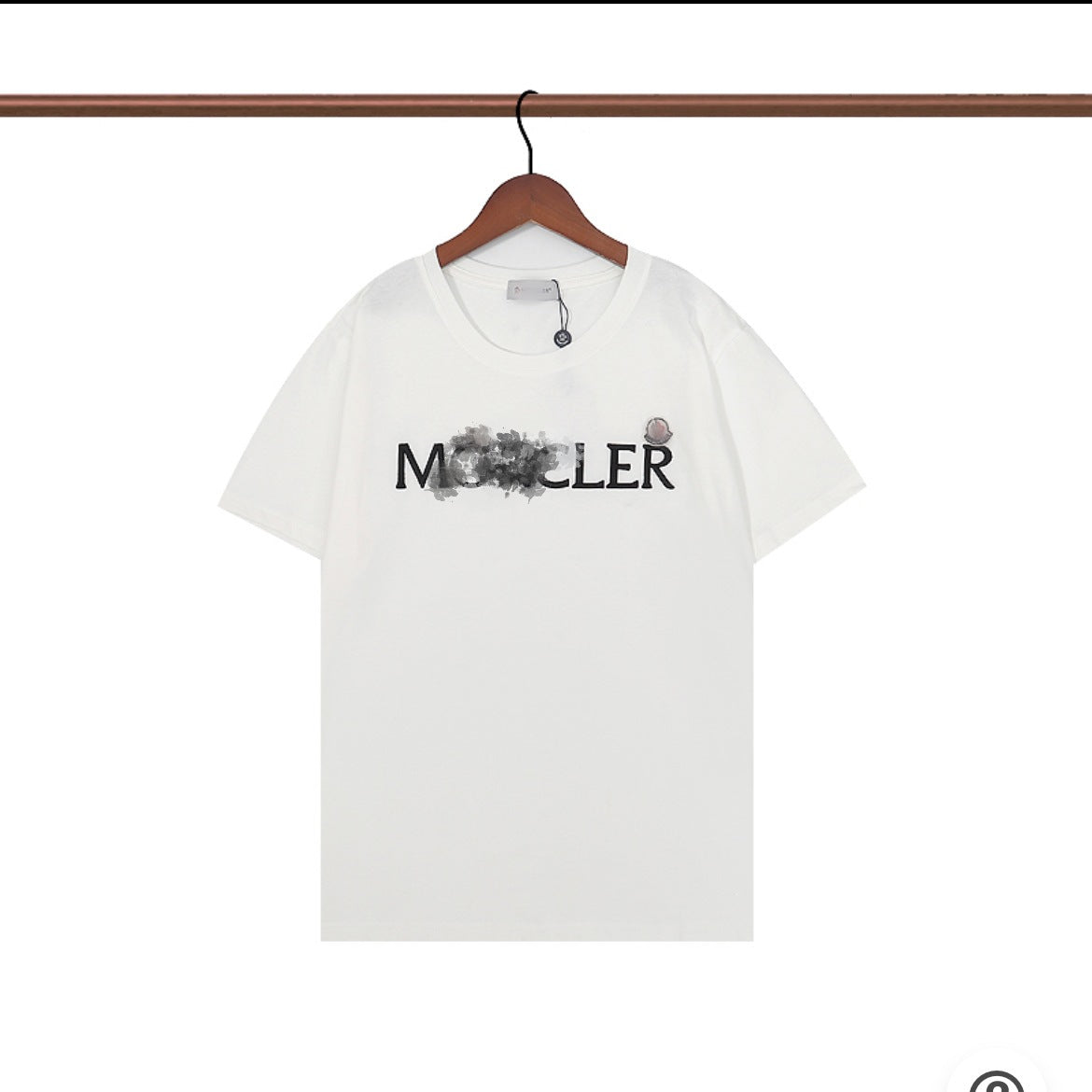 Camiseta Bordada Hombre MON | Cuello Redondo