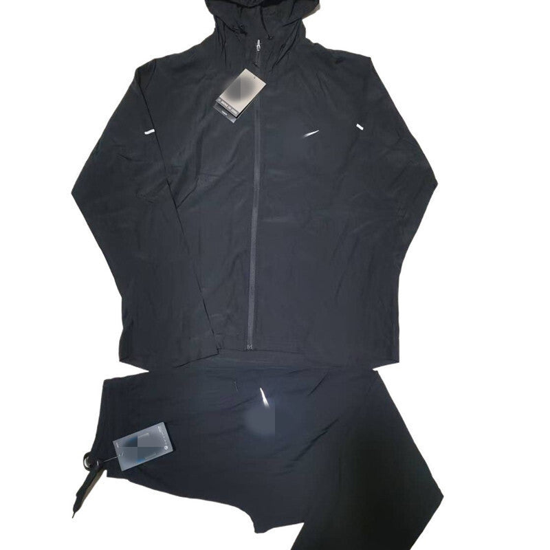 Ribbed knit matching set, quick-dry DD4747+4834, cross-border foreign trade, wholesale leisure windproof sportswear purchase