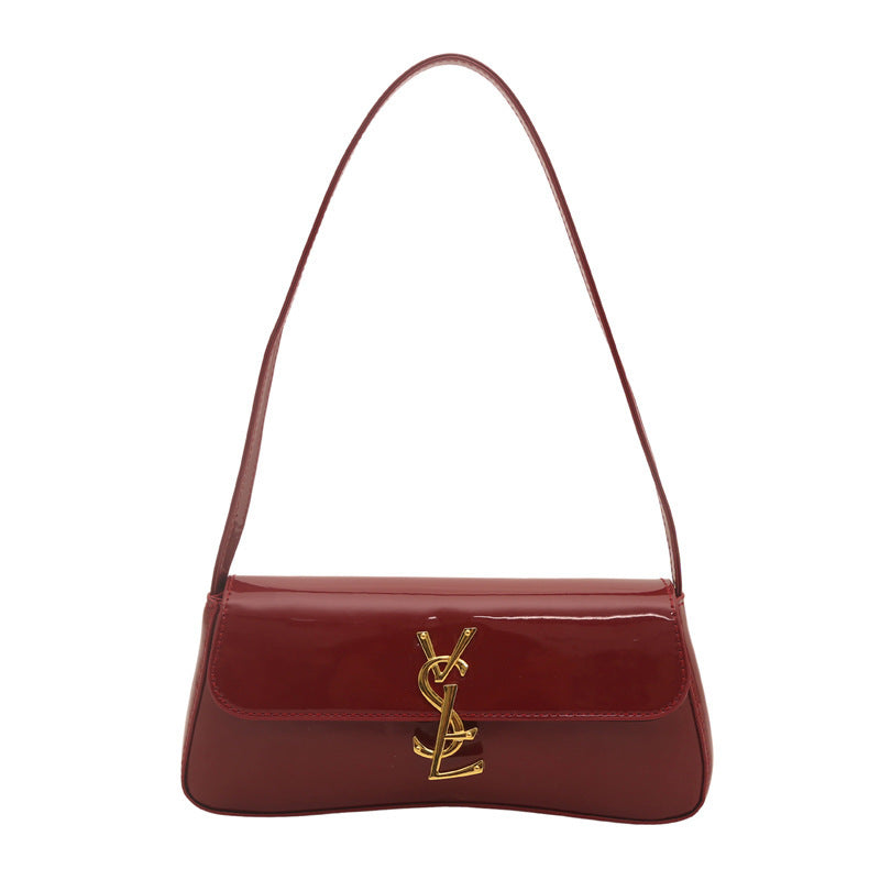YSL レディース スモールバッグ | スクエア型 テクスチャードデザイン | 箱なし