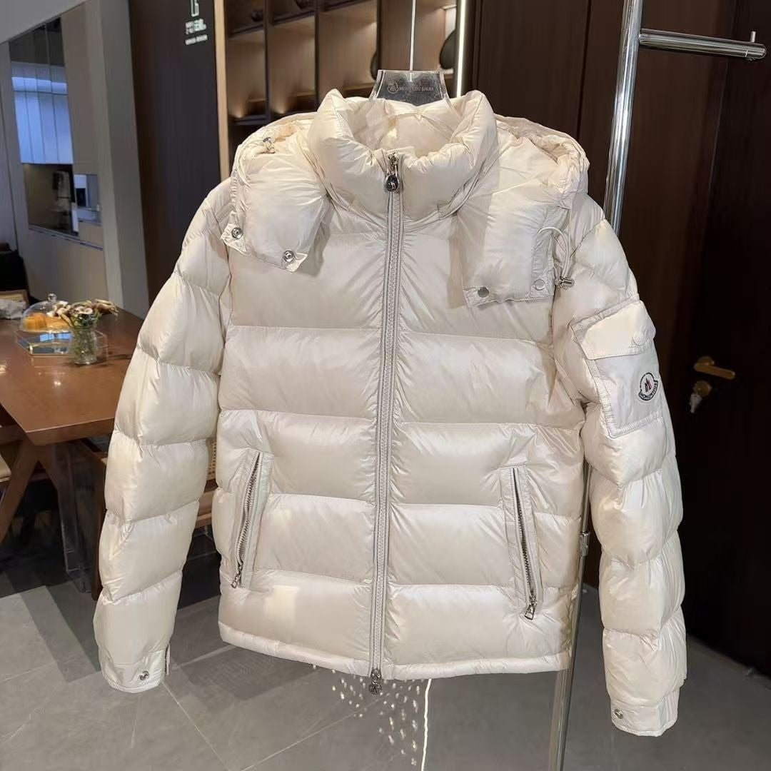 Veste unisexe brillante MON | Avec capuche