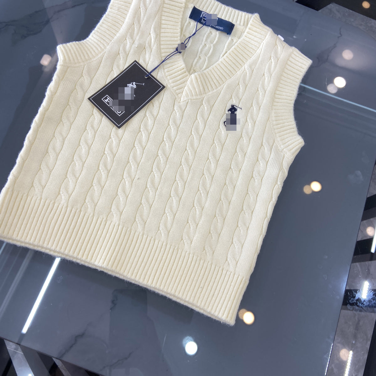 RL Boys' Knit Vest | V-Neck