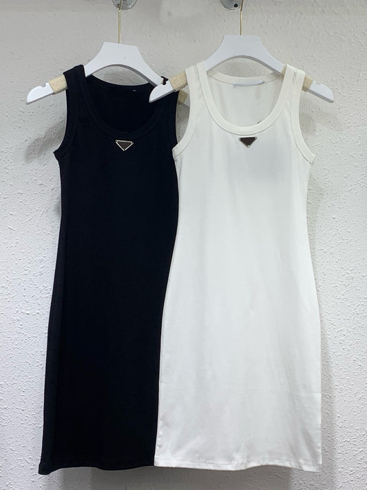 Vestido Chaleco Sin Mangas Mujer | Algodón Ligero Primavera Verano