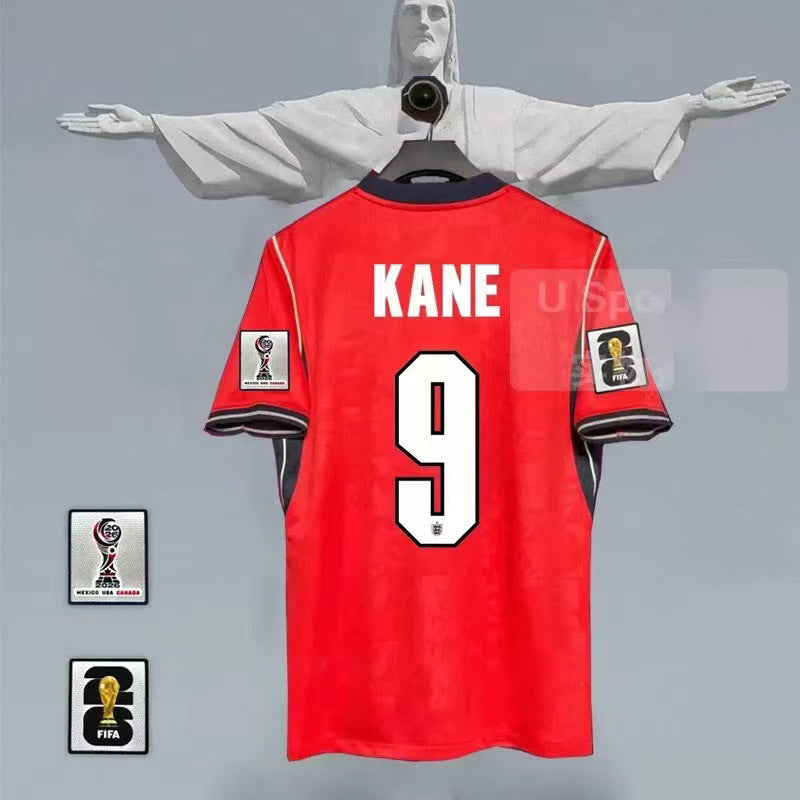 Francia, Brasil, Portugal, España, Argentina, número de partido en casa 19, Yamal, camiseta de fútbol, edición fan