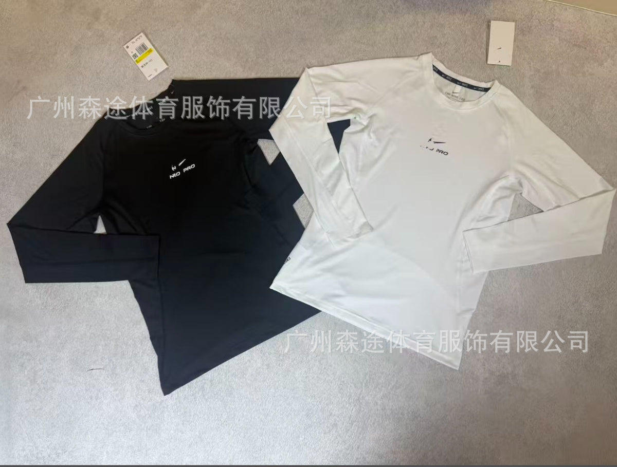 Fitted sports t-shirt, short and long sleeve, breathable, running, fitness, soccer, basketball training base layer, quick-dry, high elasticity