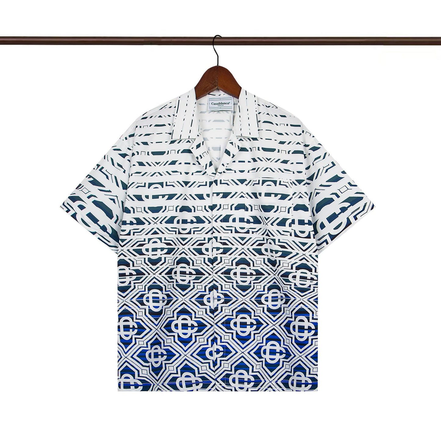 Set de camiseta de manga corta con letras de un partido de fútbol CASA de primavera/verano, jersey holgado y de moda para hombres