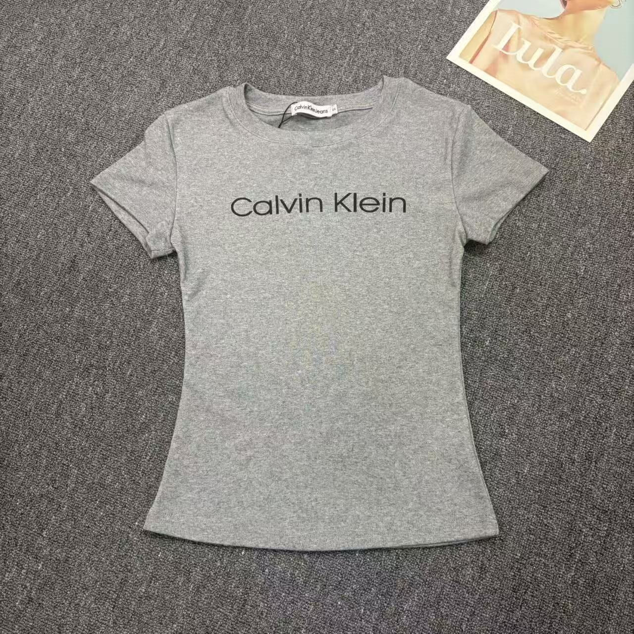 C 26ss nueva camiseta de manga corta de algodón puro y bordado nuevo, camiseta informal unisex de moda veraniega