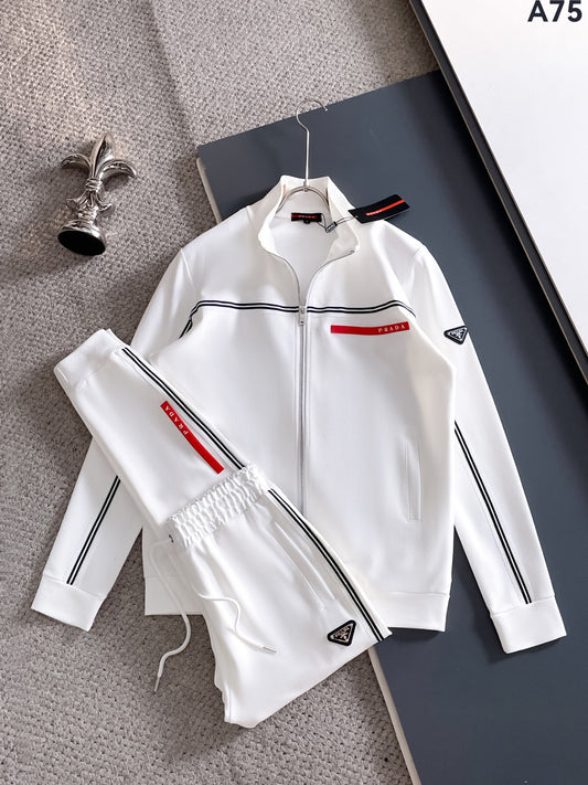 La versión correcta del SS25 transfronterizo debuta en otoño e invierno: nueva chaqueta de traje, cremallera, lujoso y sitios de moda para hombres europeos y americanos