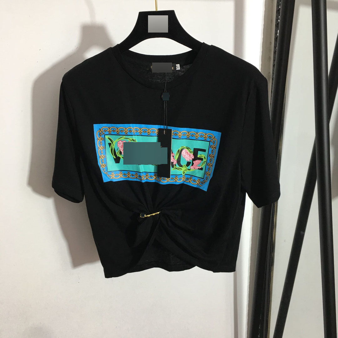 Camiseta Versa ce Corta | Estampado Medusa