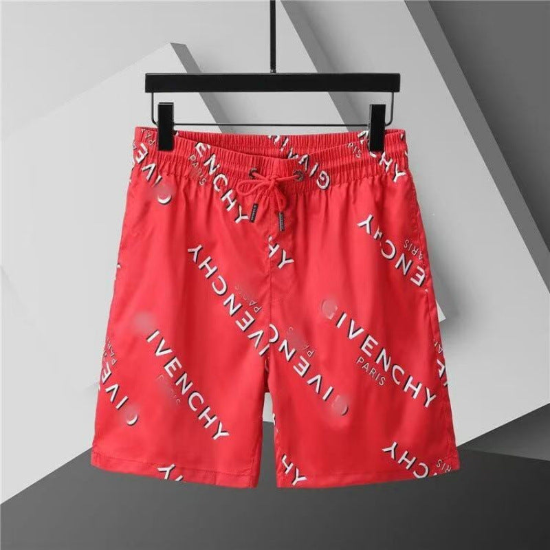 Verano 2026 Nuevos pantalones de playa transfronterizos europeos y americanos de secado rápido, pantalones cortos casuales holgados y de moda al por mayor