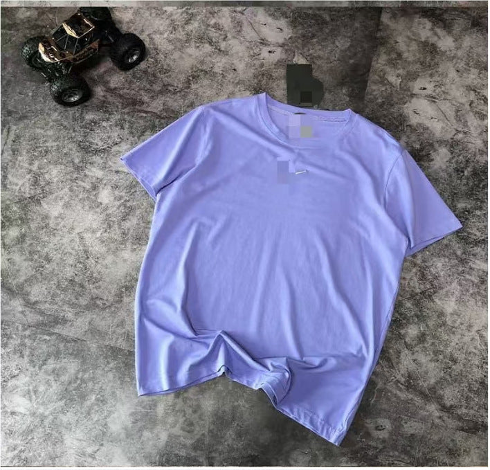 Camiseta Algodón Gancho Bordado Holgada Unisex