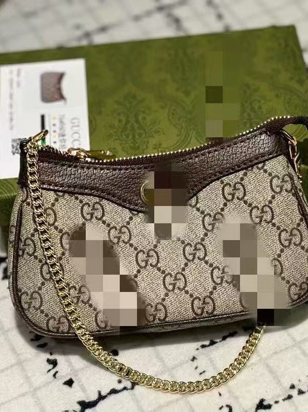 Mini Bolso Cadena Mujer Doble G Ophidia