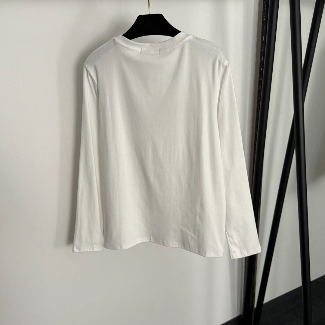 BAL Casual T-Shirt | Long Sleeve With Letters