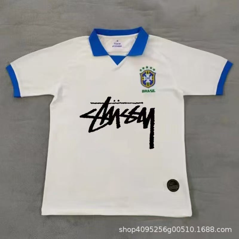 Venta al por mayor transfronteriza para Países Bajos, Alemania, Francia, Italia, Flamengo, Italia, envío gratuito para una camiseta de fútbol
